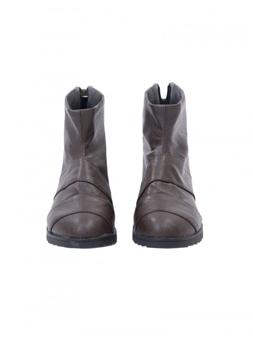 Game Split Fiction Halloween Cosplay Mio Hudson Accessories Brown Shoes