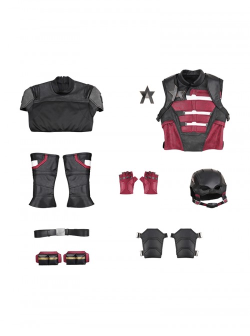 Thunderbolts Halloween Cosplay U.S.Agent John F. Walker Costume Set Without Shoes