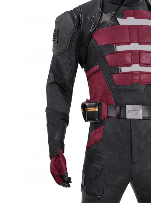 Thunderbolts Halloween Cosplay U.S.Agent John F. Walker Costume Set Without Shoes