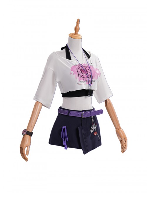 Game Identity V Halloween Cosplay Esports BLK Team Skin Tracy Reznik Mechanic Costume Set