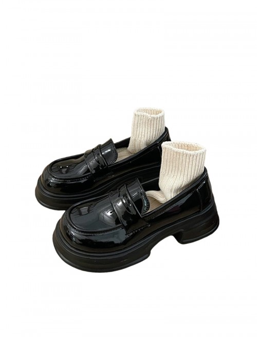 Daily Commute School Lolita Versatile JK British Academy Style Sweet Cute Loafer Shoes
