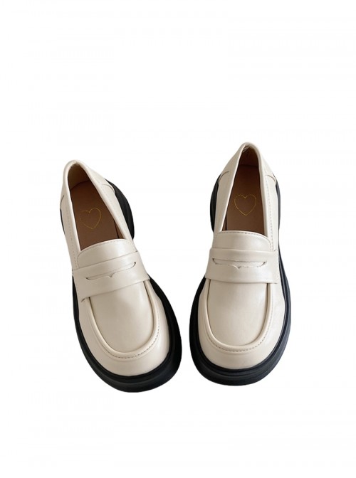 Daily Commute School Lolita Versatile JK British Academy Style Sweet Cute Loafer Shoes