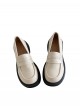 Daily Commute School Lolita Versatile JK British Academy Style Sweet Cute Loafer Shoes