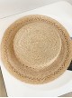 Raffia Handwoven Kawaii Fashion Women Summer Beach Vacation Sun Protection Flat Top Straw Hat
