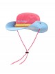Japanese Retro Workwear Color Block Large Brimmed Kawaii Fashion Universal Summer Hiking Sun Protection Fisherman Hat