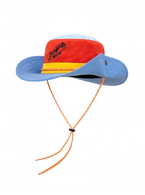 Cool Kawaii Fashion Japanese Style Color Block Retro Workwear Sun Protection Climbing Hat Fisherman Cap