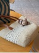 French Country Style Kawaii Fashion Beach Vacation Straw Woven Large Capacity Basket Tote Bag