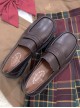 Japanese Mid Heel British Style School Lolita Vintage Basic JK Uniform Oxford Shoes