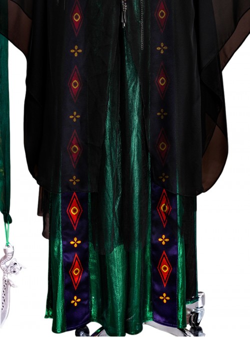 Game Where Winds Meet Halloween Cosplay Drunk Flower Shade Sect Women Costume Set