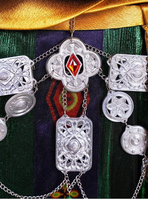 Game Where Winds Meet Halloween Cosplay Drunk Flower Shade Sect Women Costume Set