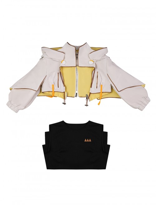 Game Final Fantasy XIV Halloween Cosplay Sfin Costume Full Set