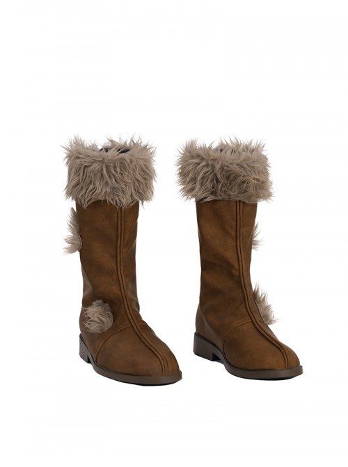 How To Train Your Dragon Halloween Cosplay Live Action Version Hiccup Horrendous Haddock III Accessories Brown Boots