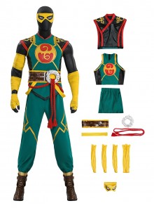 Game Marvel Rivals Halloween Cosplay Iron Fist Costume Set Without Shoes