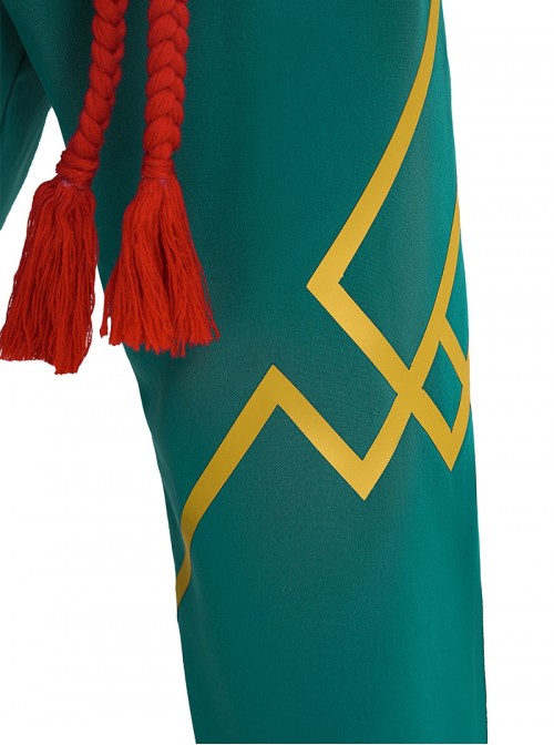 Game Marvel Rivals Halloween Cosplay Iron Fist Costume Set Without Shoes