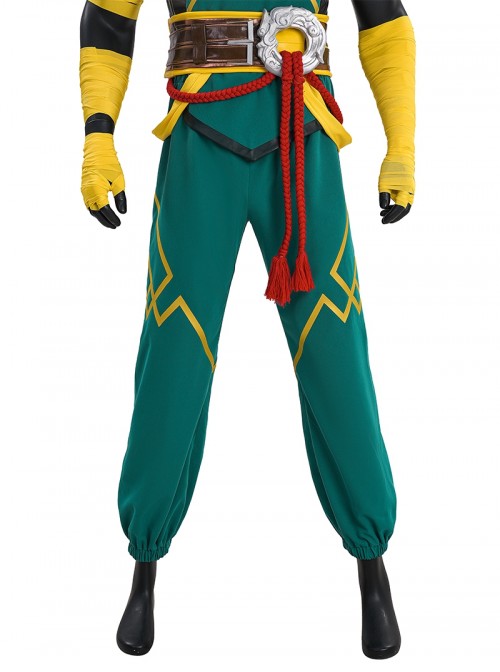 Game Marvel Rivals Halloween Cosplay Iron Fist Costume Set Without Shoes