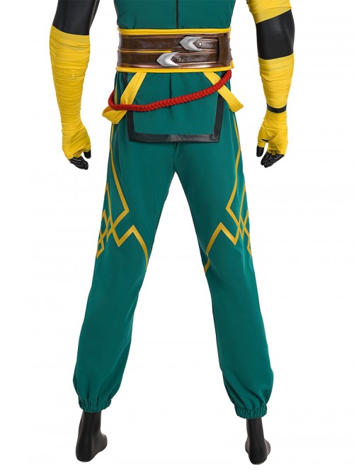 Game Marvel Rivals Halloween Cosplay Iron Fist Costume Set Without Shoes