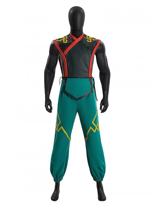Game Marvel Rivals Halloween Cosplay Iron Fist Costume Set Without Shoes