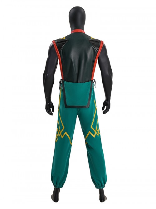 Game Marvel Rivals Halloween Cosplay Iron Fist Costume Set Without Shoes