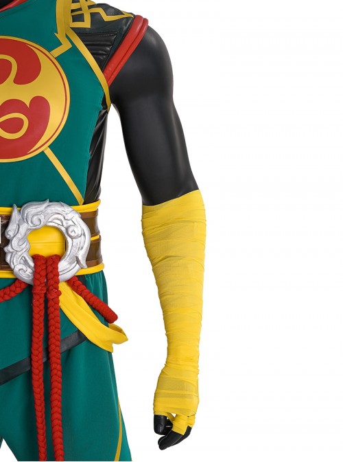 Game Marvel Rivals Halloween Cosplay Iron Fist Costume Set Without Shoes