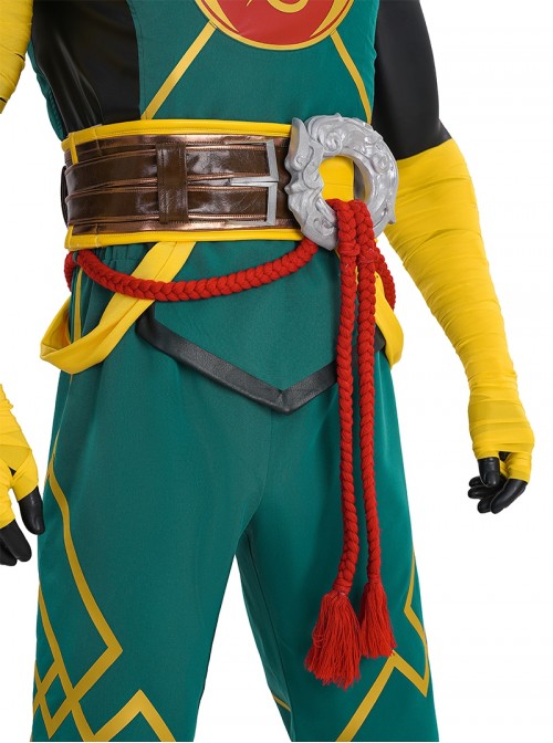 Game Marvel Rivals Halloween Cosplay Iron Fist Costume Set Without Shoes