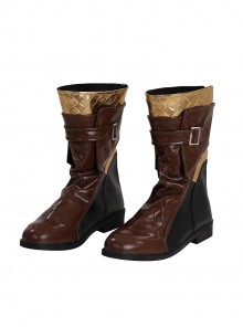 Game Marvel Rivals Halloween Cosplay Iron Fist Accessories Brown Boots