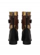 Game Marvel Rivals Halloween Cosplay Iron Fist Accessories Brown Boots