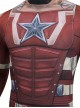 Thunderbolts Halloween Cosplay Red Guardian Alexi Shostakov Bodysuit Costume Set Without Shoes