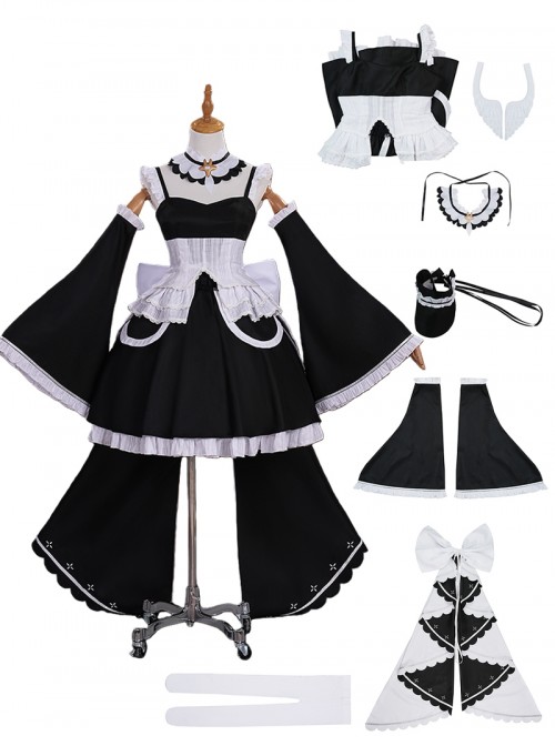Game Azur Lane Halloween Cosplay Little Formidable Costume Set