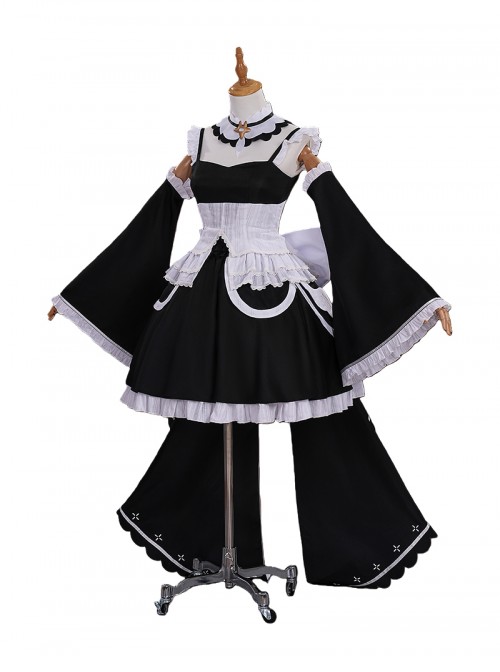Game Azur Lane Halloween Cosplay Little Formidable Costume Set