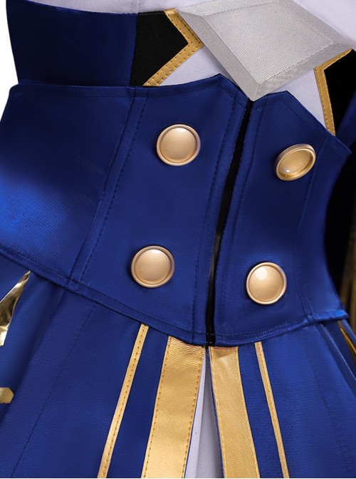 Honkai Star Rail Halloween Cosplay X Fate Stay Night Unlimited Blade Works Collaboration Saber Costume Set Without Shoes