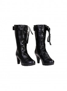 Honkai Star Rail Halloween Cosplay X Fate Stay Night Unlimited Blade Works Collaboration Saber Accessories Black High Heel Boots