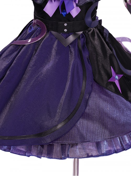 Honor Of Kings Halloween Cosplay X Sanrio Characters Collaboration Kuromi Heart Angela Costume Set