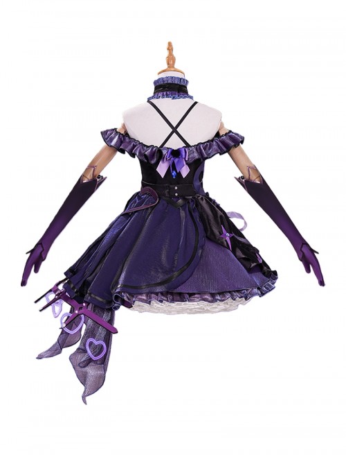 Honor Of Kings Halloween Cosplay X Sanrio Characters Collaboration Kuromi Heart Angela Costume Set