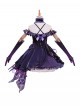 Honor Of Kings Halloween Cosplay X Sanrio Characters Collaboration Kuromi Heart Angela Costume Set