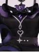 Honor Of Kings Halloween Cosplay X Sanrio Characters Collaboration Kuromi Heart Angela Costume Set