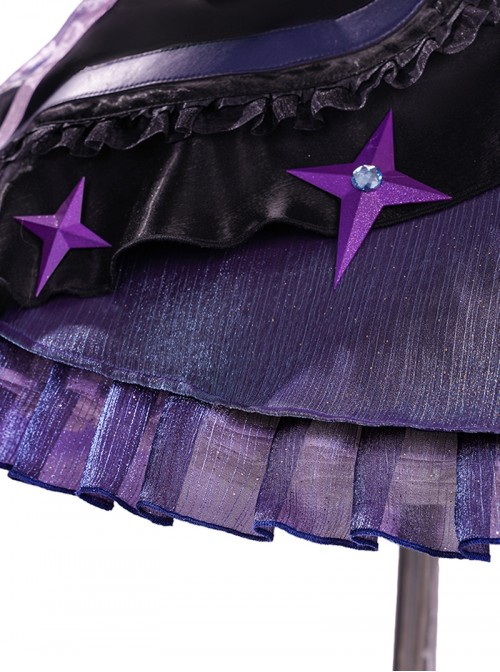 Honor Of Kings Halloween Cosplay X Sanrio Characters Collaboration Kuromi Heart Angela Costume Set