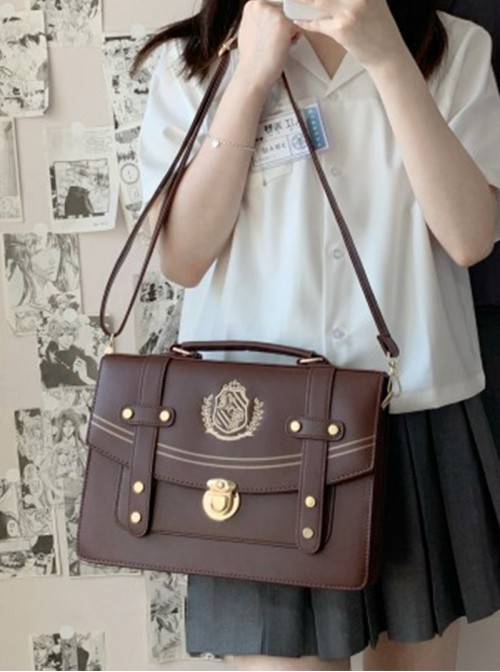 Commute Casual College Style Versatile Kawaii Fashion Sweet Crossbody Shoulder Backpack JK Messenger Bag