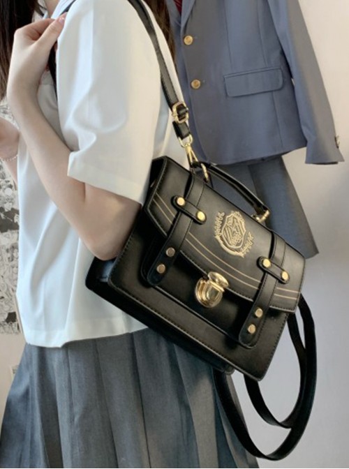 Commute Casual College Style Versatile Kawaii Fashion Sweet Crossbody Shoulder Backpack JK Messenger Bag