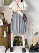 Japanese Girl Kawaii Fashion 60cm College Style Daily Versatile JK Uniform Pleated Skirt