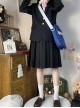 Japanese Girl Kawaii Fashion 60cm College Style Daily Versatile JK Uniform Pleated Skirt