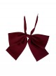 School Girl JK Uniform Accessories Kawaii Fashion Solid Color Cute Playful Bowknot Tie