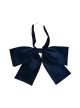 School Girl JK Uniform Accessories Kawaii Fashion Solid Color Cute Playful Bowknot Tie