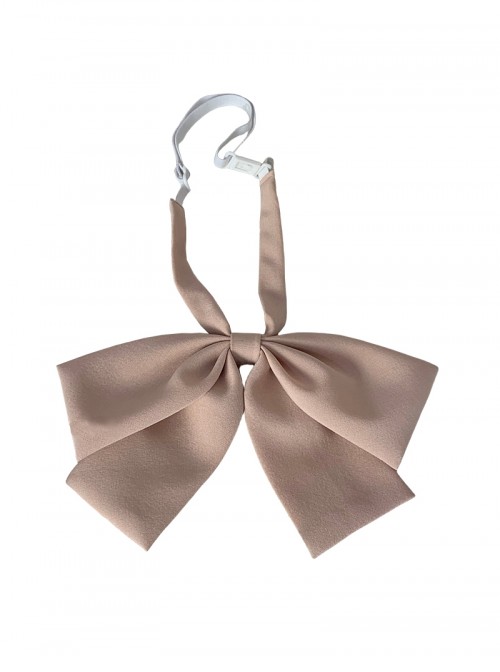 School Girl JK Uniform Accessories Kawaii Fashion Solid Color Cute Playful Bowknot Tie