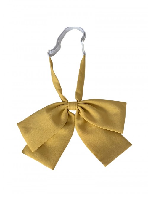 School Girl JK Uniform Accessories Kawaii Fashion Solid Color Cute Playful Bowknot Tie
