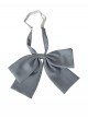 School Girl JK Uniform Accessories Kawaii Fashion Solid Color Cute Playful Bowknot Tie