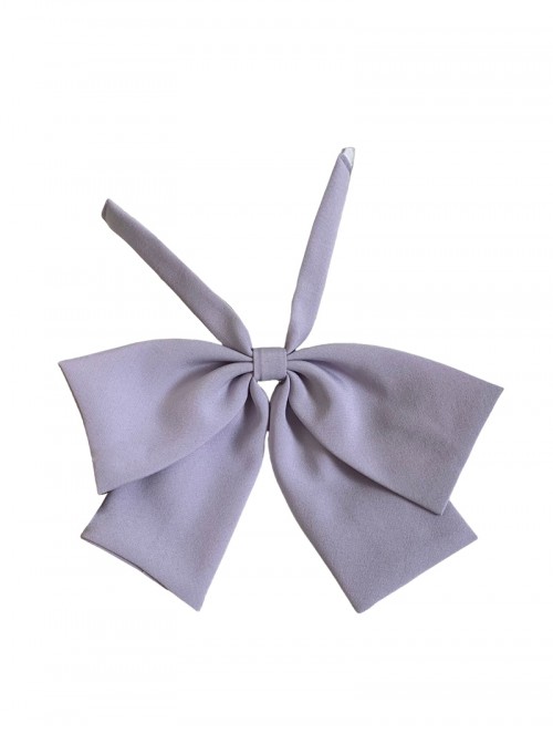 School Girl JK Uniform Accessories Kawaii Fashion Solid Color Cute Playful Bowknot Tie