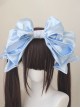 Antique Doll Series Sweet Lolita Gorgeous Velvet Satin Cake 3D Bowknot Headband