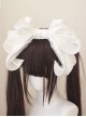 Antique Doll Series Sweet Lolita Gorgeous Velvet Satin Cake 3D Bowknot Headband