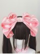 Antique Doll Series Sweet Lolita Gorgeous Velvet Satin Cake 3D Bowknot Headband