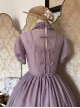 Glass Candy Antique Series Classic Lolita Elegant Daily Soft Lace Bubble Sleeve Long Dress